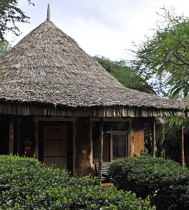 H�tte in der Amboseli Sopa Lodge