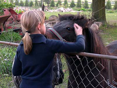 Pony mit Kathrin